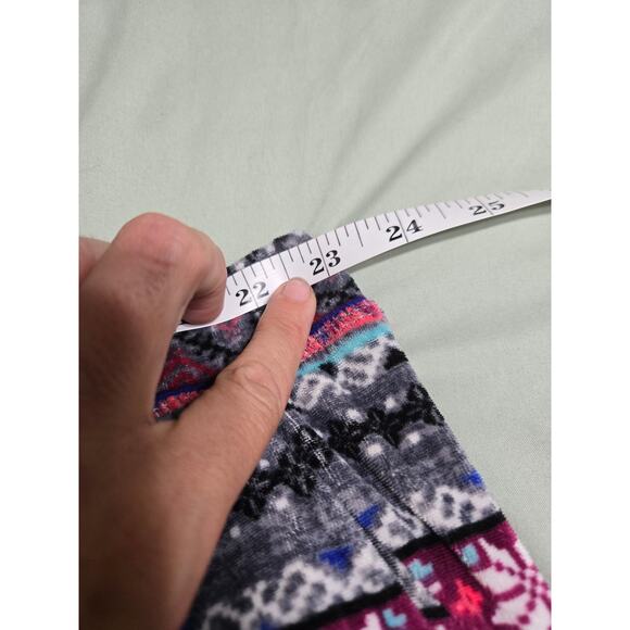 Climate rightby cuddl duds 3x 26/28 women's multicolored fleece pajama pants - Picture 8 of 10